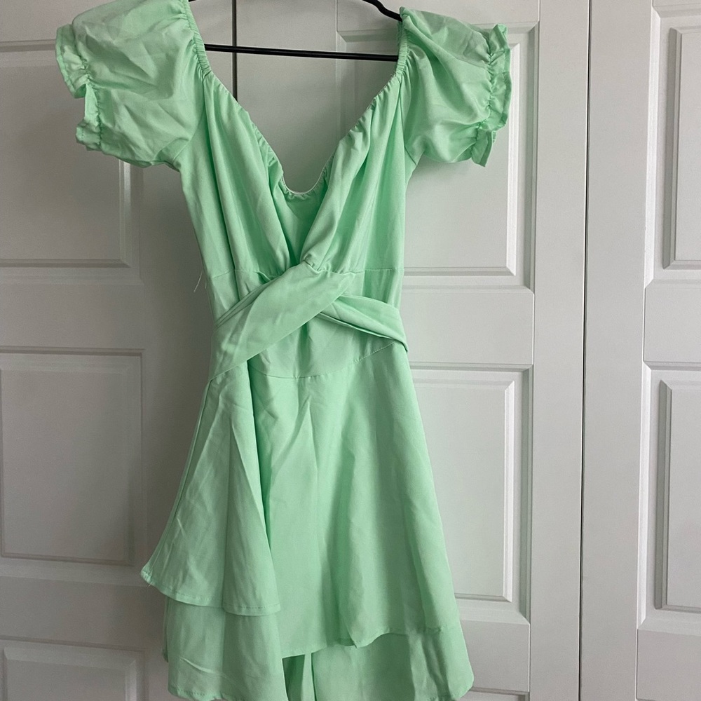 Green romper